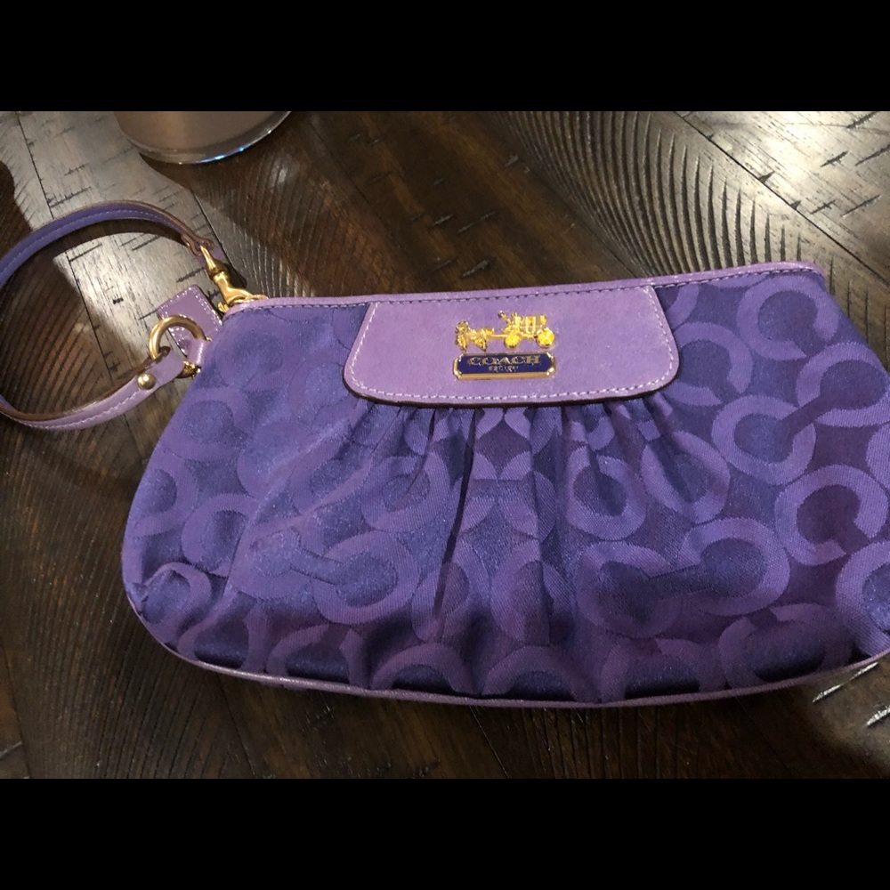 Coach wristlet